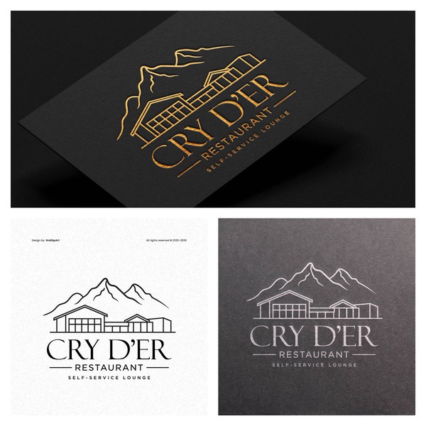 minimal Restaurant Logo 