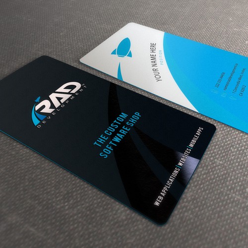 Design A Software Company Business Card You Can't Stop Looking At!! Design by JB_design
