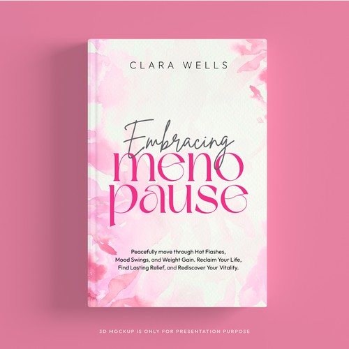 I need a book cover that connects with women about menopause Design by Creative_Crafter