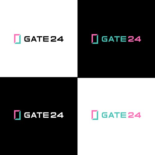 "Logo Design for Gate24 – Swiss DOOH Advertising Network" winning Logo & brand guide