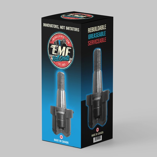 Artwork Design for Automotive Ball Joint Packaging Design by Sshivaro