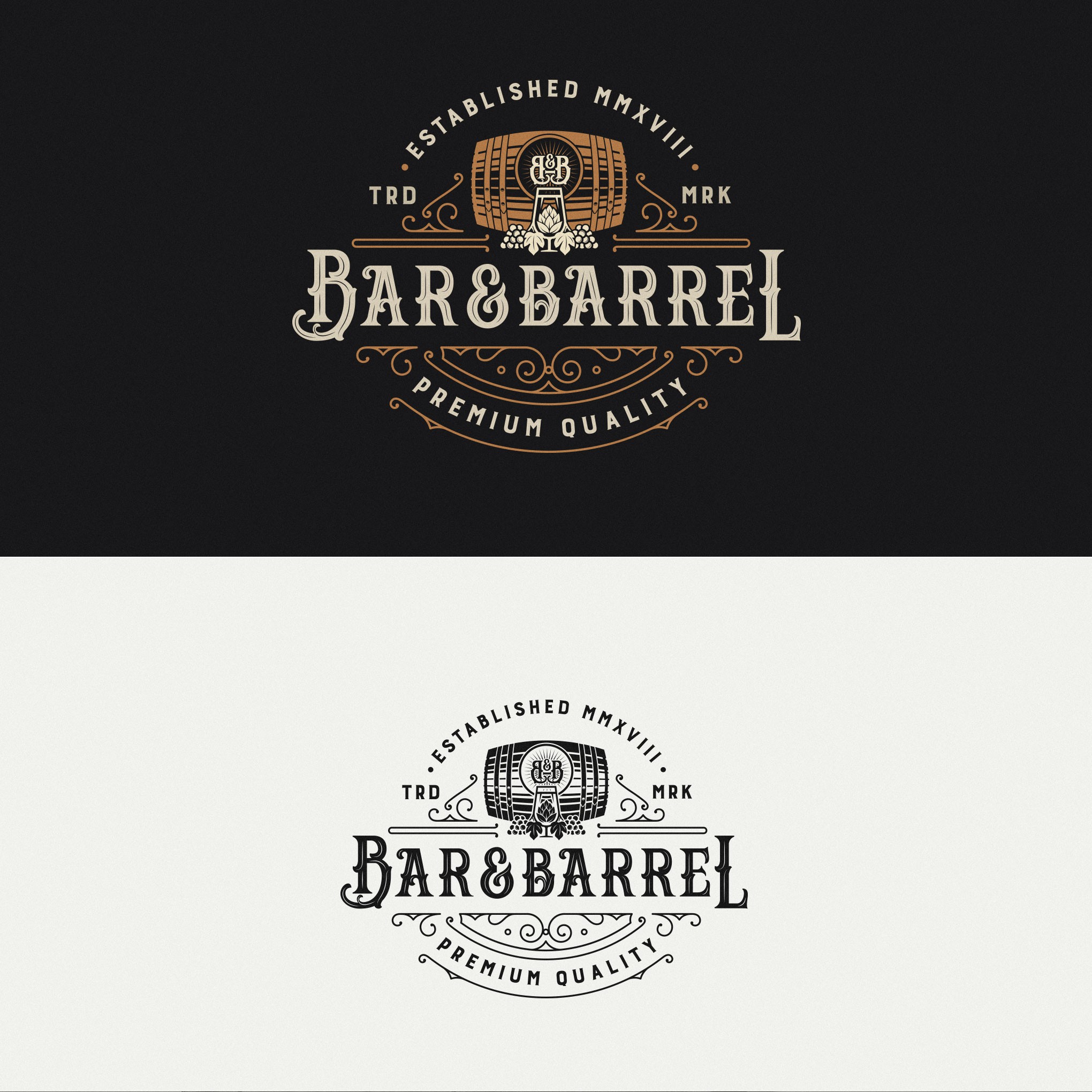 Bourbon Logos - Free Bourbon Logo Ideas, Design & Templates