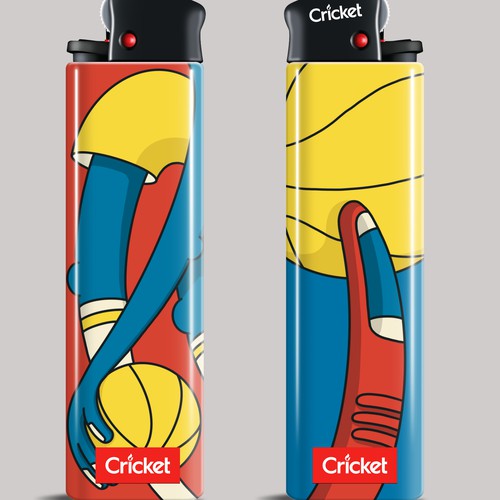 Create illustrations for a limited collection of Cricket Lighters (Multiple Winners) Design by _razz_art_