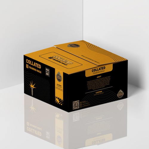 Dare to Impress: Design a Modern and Sleek Nail Box Packaging Design by brightoneart