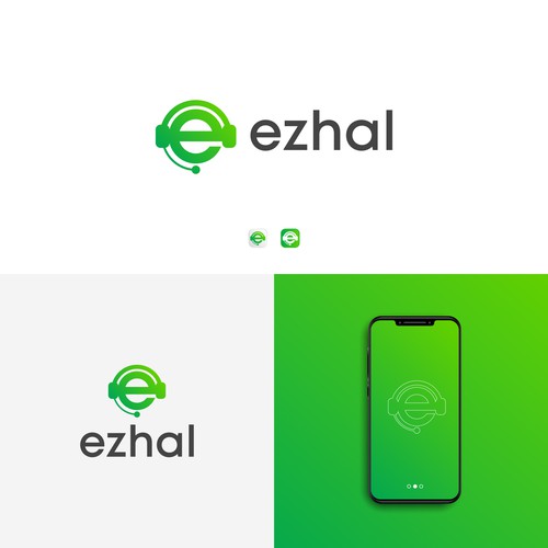 Mobile application logo for "Ezhal" Design by harodsgn™