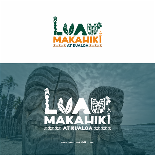 Hawaiian Luau Logo Design by Creative Owl Std