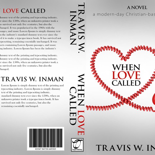 Design Create a Winning Front-and-Back Book Cover for WHEN LOVE CALLED por zenazar