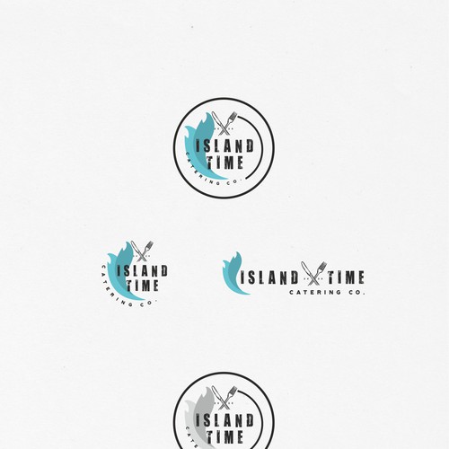 Island Time Catering Design by ∴ S O P H I Ē ∴