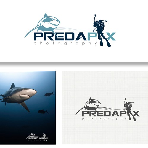 Logo wanted for PredaPix Shark Photography Diseño de khingkhing