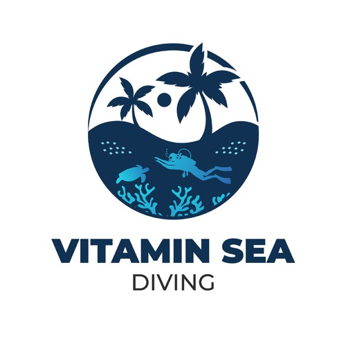 We need a powerful new logo and brand kit for a fun scuba shop Design by mxvect