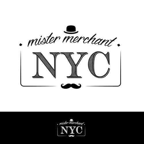 Calling all Hipsters. Create an edgy but authentic logo for Mister Merchant NYC! Design by PierGL