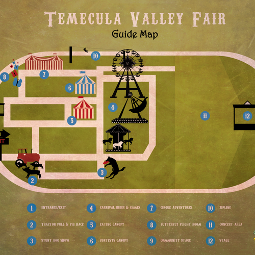Create a Event Map and get PAID! | Other art or illustration contest