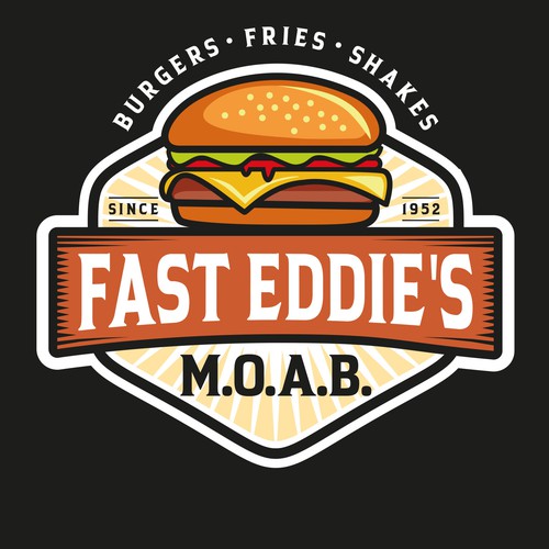 Fast Eddie's M.O.A.B. Diseño de Judytadabrowska