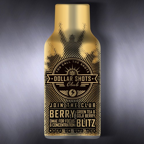 Design di Create an eye-catching energy shot drink bottle design for the relaunch our eCommerce Supplement Shot Co.!! di Dimanist