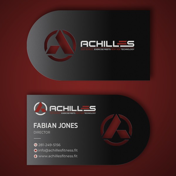 Die-Cut Business card