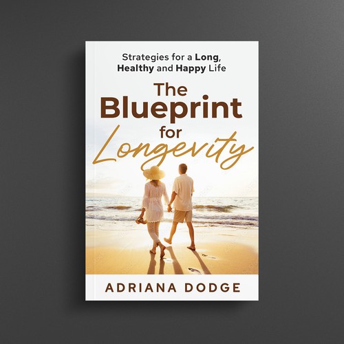 DESIGN A POWERFUL AND UNIQUE BOOK COVER "THE BLUEPRINT FOR LONGEVITY" Design by Mulyana D-Zign