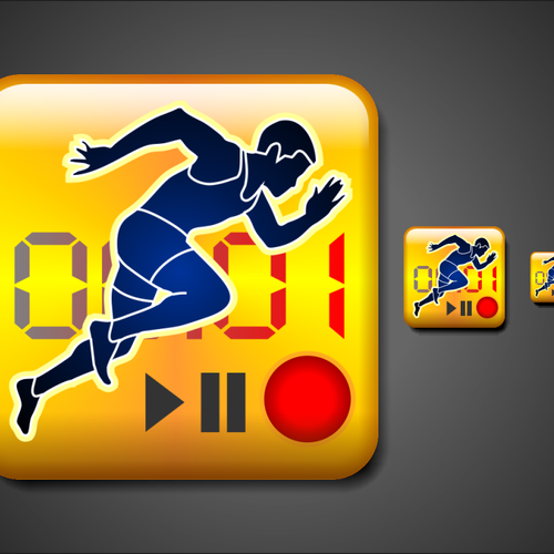 New icon or button design wanted for RaceRecorder デザイン by Fernando Factor