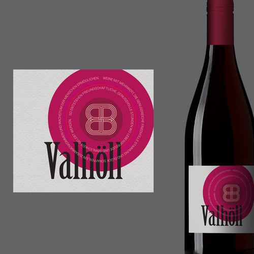 Product label contest entry by B i a