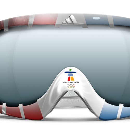 Design adidas goggles for Winter Olympics Design by More Sky