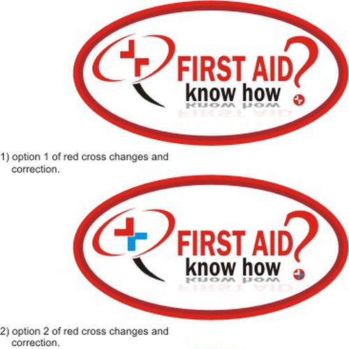 "First Aid Know How" Logo Design by sam-mier