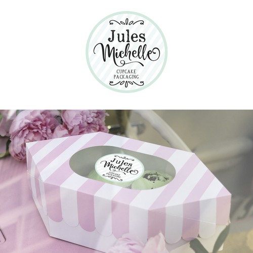 Design a cupcake packaging label Design by Cit