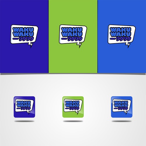 Waku Waku App Logo! Design by Jong Java
