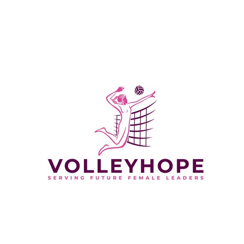 Design a vibrant woman empowering logo that portrays inclusivity and opportunity to play volleyball! Design by Arfian Huda