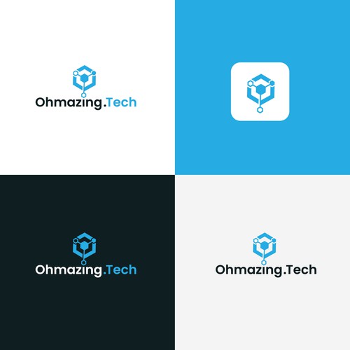 Design an Ohmazing Logo for a Technology Consulting Company. (Rebranding from hazeytech.com) Design by kumkum bd