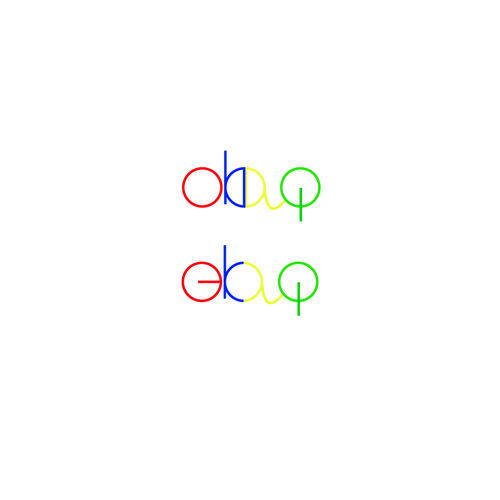 99designs community challenge: re-design eBay's lame new logo! Diseño de Es_kopyorkelpo