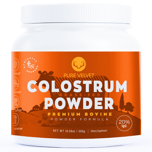 Design di Re-design Supplement Label to capture Amazon shopper attention & boost CTR - Colostrum Powder di a x i o m a ™