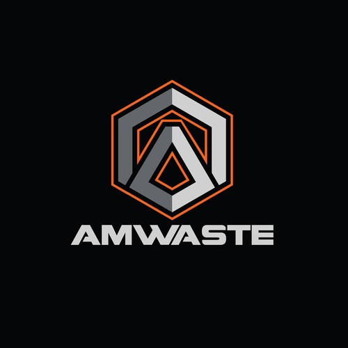Amwaste Logo Design Design by marbona