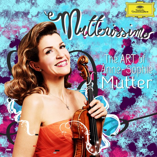 Illustrate the cover for Anne Sophie Mutter’s new album Design by eternal_sunshine
