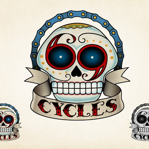 69 Cycles needs a new logo Réalisé par Z E S T Y