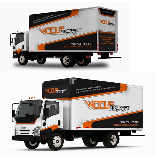 Design our box truck wrap! Design réalisé par Konstantin Graphics