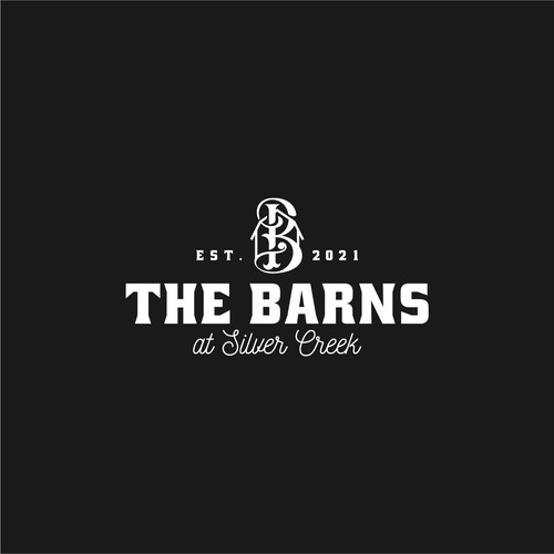 The Barns at Silver Creek - Simple Logo Design by Ride_1