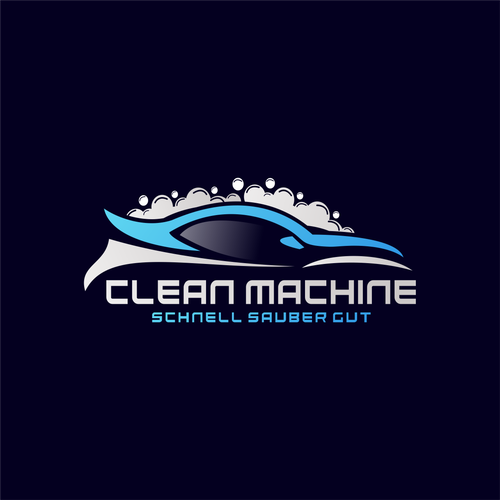 CleanMachine / Logo for Car and Plane Detailing Design by holidin