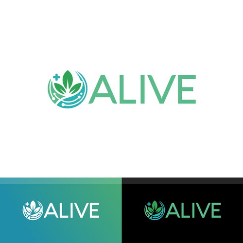 Design a logo for a research project called: ALIVE Design réalisé par rzaltf