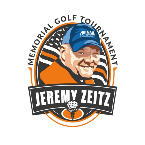 Memorial Golf Tournament Logo Design by sarvsar