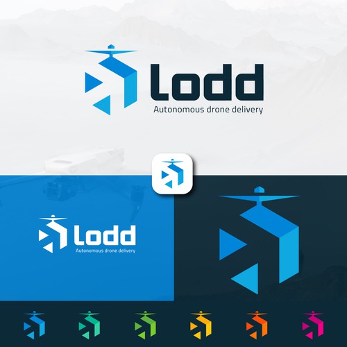 lodd - Design the modern logo of a drone delivery services venture Design by ClaudioRegina