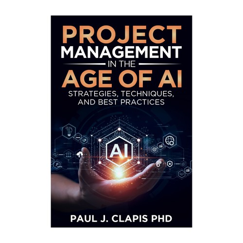 Simple, professional cover for a business book about Artificial Intelligence Design von anisha umělec
