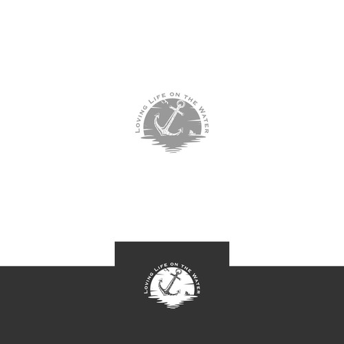Designs Anchor graphic for nautical apparel brand. Logo design contest
