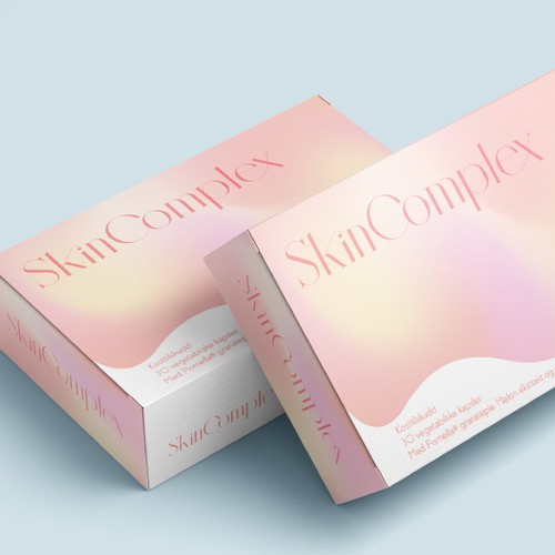 Box design for a advanced skin care supplement Design by Jorgespike