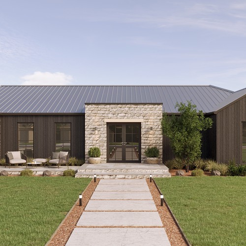 Front elevation of house Design by Giri_Putra