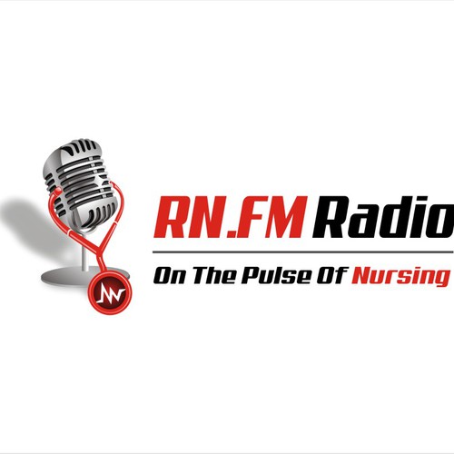 New logo for RN.FM Radio Design by LOGOMAN*