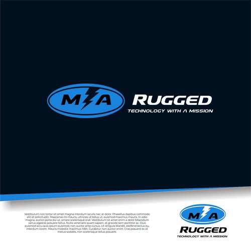 Mid-Atlantic Rugged Systems Logo and Brand Guide Design by AdiGun