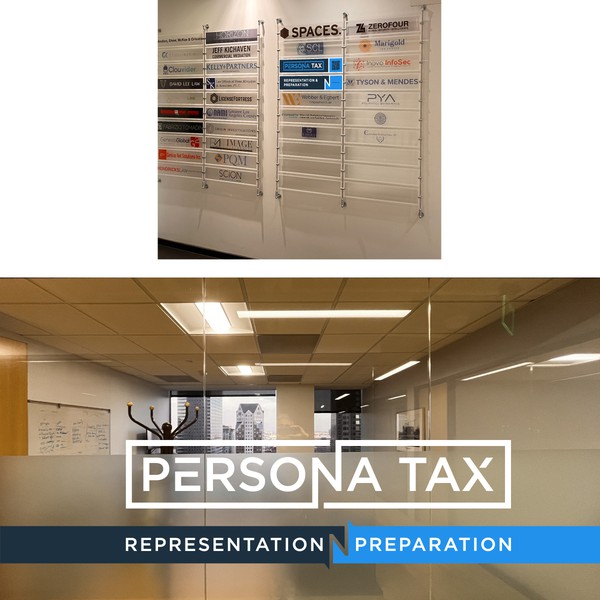 Co-working Signs for a Los Angeles Firm