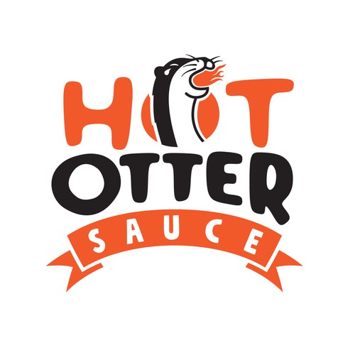 Design a Hot Sauce logo with an Otter Design by ACorso