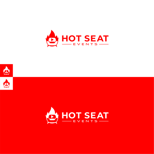 Impactful Logo For 'Hot Seat Events' – Learn from Industry Experts Through Livestreams & Events.-ontwerp door icaluddin