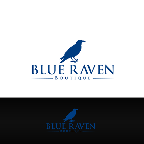 Logo for blue raven boutique Logo design contest 99designs