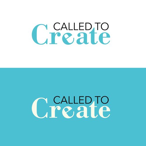 "Called to Create" Logo Design Diseño de SS4 Design